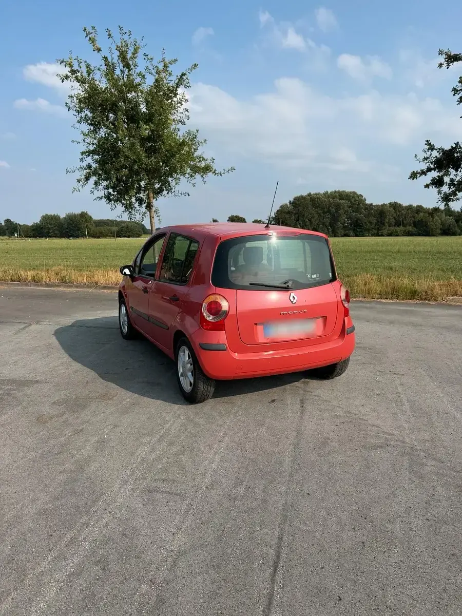 Gebraucht Renault Modus 75 PS (55 kW) 2004 Rot Van / Kleinbus