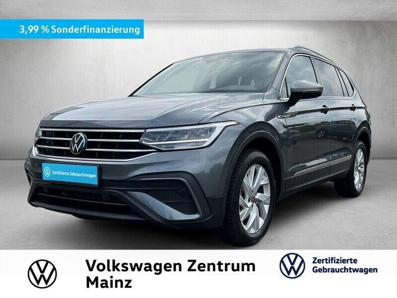 Platinum grey metallic Gebraucht 2024 VW Tiguan Allspace Life SUV | 37.350 € (Guter Preis) - Bild 1/3