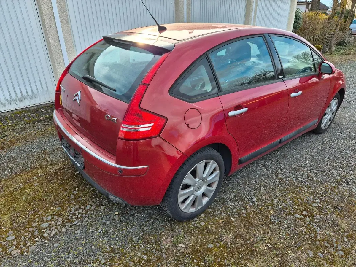 Usata Citroën C4 Exclusive 136 CV (100 kW) 2007 Rosso Berlina