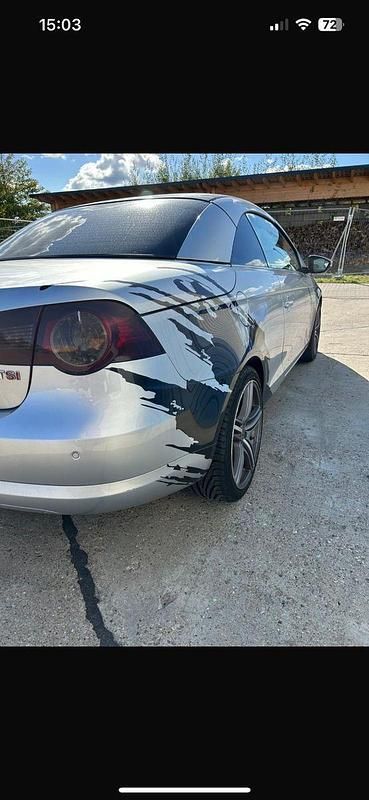 Silber Gebraucht 2008 VW Eos Cabrio | 2.950 € (Superpreis) - Bild 1/4