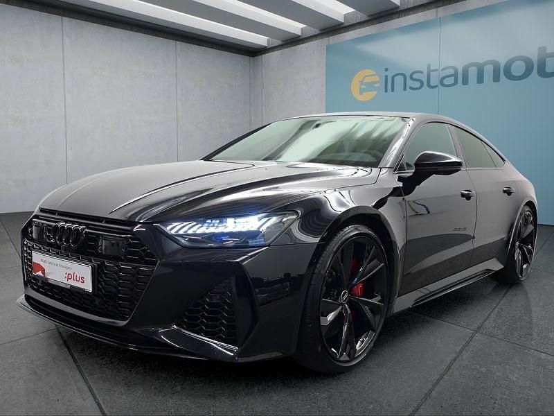 Schwarz Gebraucht 2022 Audi RS7 Sportback Kleinwagen | 108.099 € (Etwas zu teuer) - Bild 1/4
