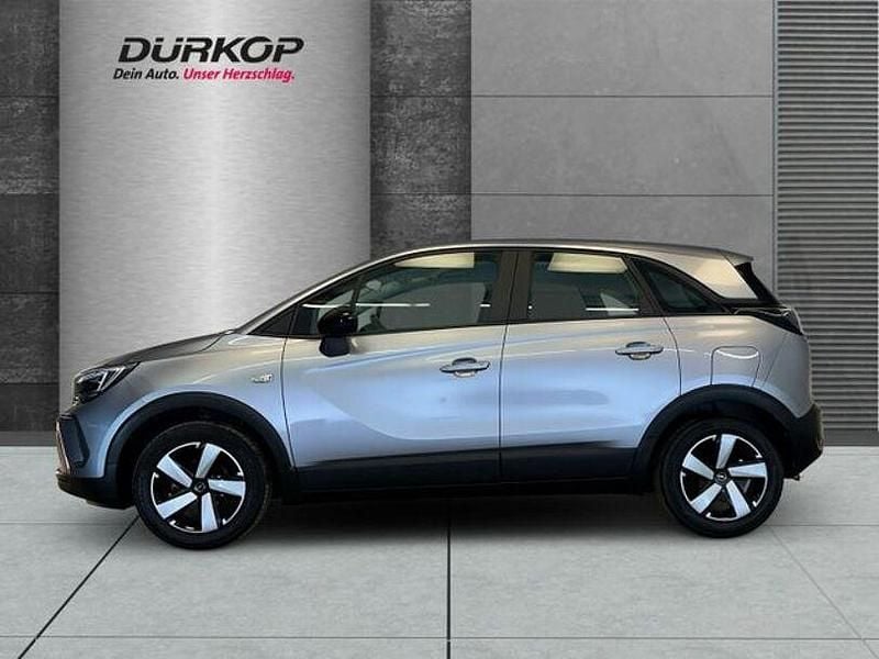 Gebraucht Opel Crossland X Edition 83 PS (61 kW) 2022 Kontrast grau/quarz silber (metallic) SUV