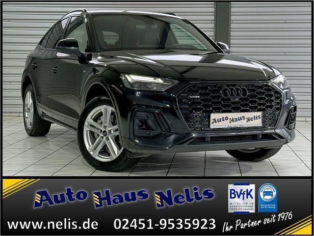 Mythosschwarzmet. (metallic) Gebraucht 2022 Audi Q5 Sportback S-Line SUV | 40.490 € (Fairer Preis) - Bild 1/4