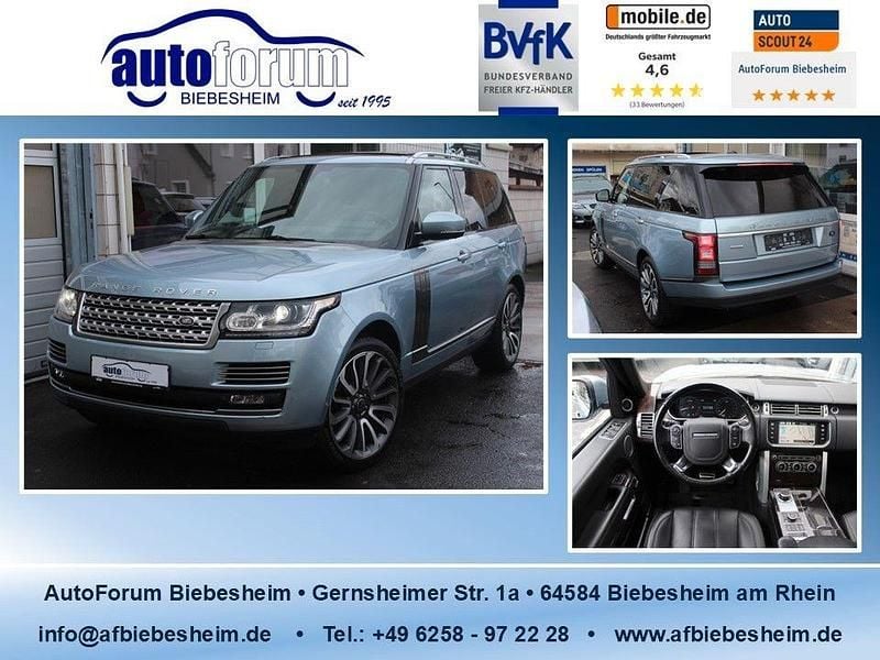 Gebraucht Land Rover Range Rover Autobiography 340 PS (250 kW) 2013 Silber SUV