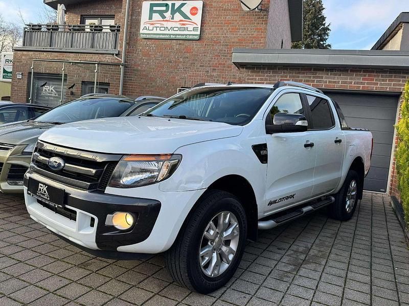 Weiß Gebraucht 2015 Ford Ranger Wildtrack Abholung | 17.500 € (Superpreis) - Bild 1/4