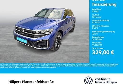 Blau Gebraucht 2024 VW Touareg R-line SUV | 58.344 € (Guter Preis) - Bild 1/4