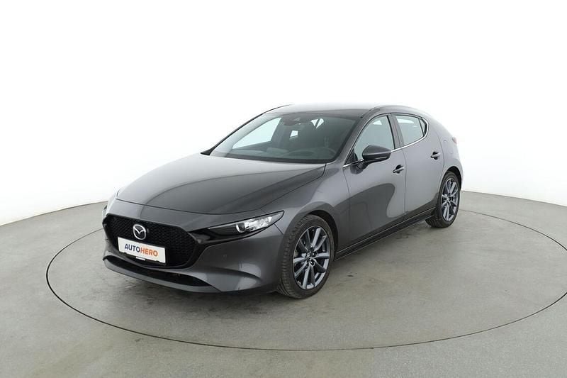 Grau Gebraucht 2021 Mazda 3 Selection Limousine | 18.640 € (Guter Preis) - Bild 1/3
