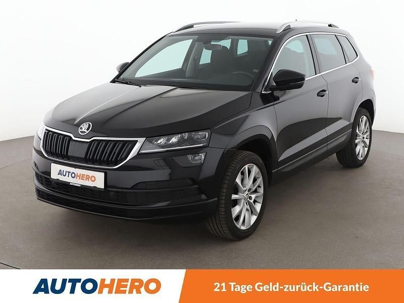 Schwarz Gebraucht 2018 Skoda Karoq Style SUV | 18.760 € (Guter Preis) - Bild 1/3