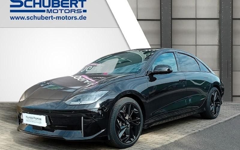 Blau Gebraucht 2023 Hyundai Ioniq 6 Edition Limousine | 39.690 € (Fairer Preis) - Bild 1/4