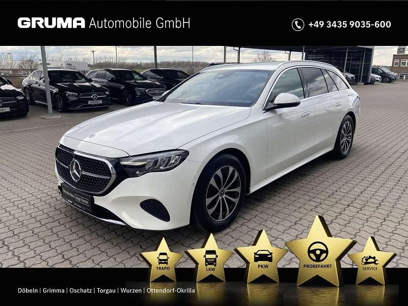 Gebraucht Mercedes E200 Advanced Plus 204 PS (150 kW) 2024 Unilack polarweiß Kombi