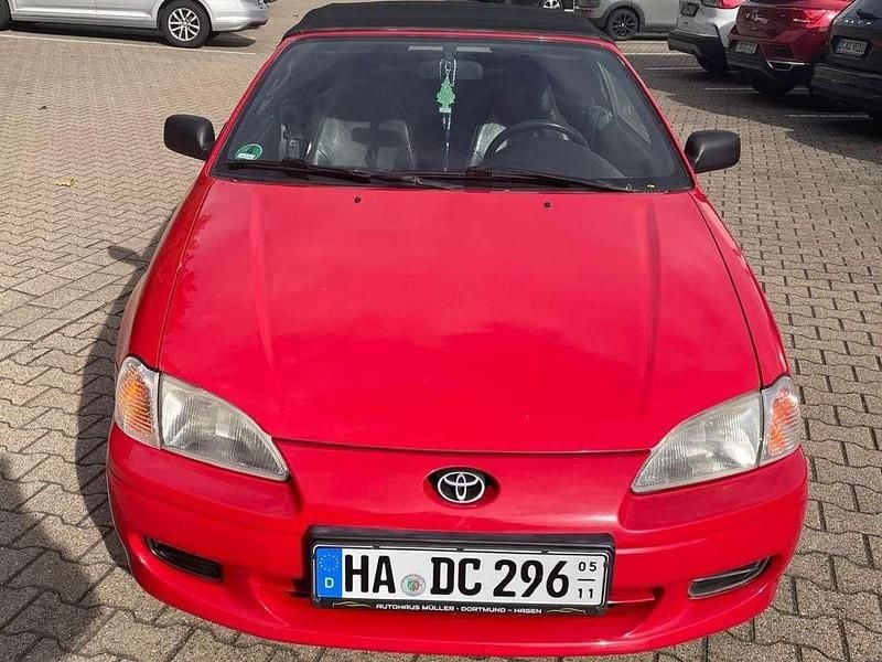 Gebraucht Toyota Paseo 90 PS (66 kW) 1997 Rot Cabrio