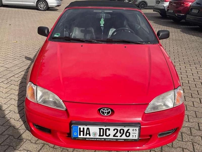 Rot Gebraucht 1997 Toyota Paseo Cabrio | 4.500 € (Teuer) - Bild 1/4