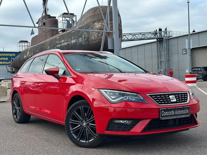 Rot Gebraucht 2020 Seat Leon ST XCELLENCE Kombi | 15.870 € (Superpreis) - Bild 1/4