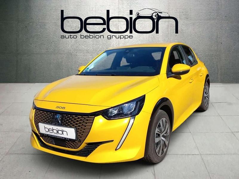 Gelb Gebraucht 2020 Peugeot e-208 Active Kleinwagen | 15.980 € (Etwas zu teuer) - Bild 1/3