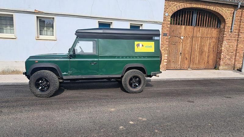 Gebraucht Land Rover Defender 122 PS (89 kW) 2003 Grün Kombi