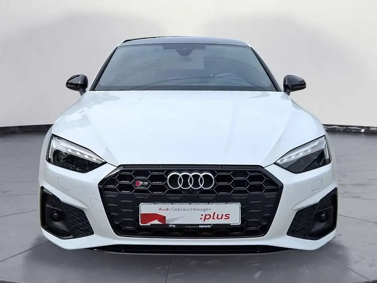 Usata Audi S5 341 CV (250 kW) 2023 Bianco Coupé