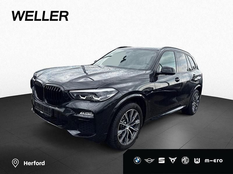 Black sapphire (schwarz) Gebraucht 2021 BMW X5 M Sport SUV | 52.590 € (Superpreis) - Bild 1/4