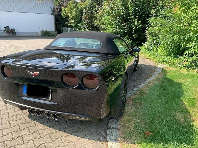 Second-hand Corvette C6 404 CP (297 kW) 2005 Negru Cabrio
