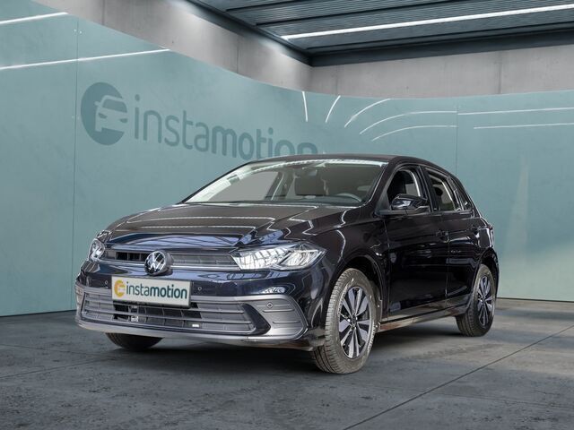 Schwarz Gebraucht 2023 VW Polo Move Kleinwagen | 18.380 € (Guter Preis) - Bild 1/2