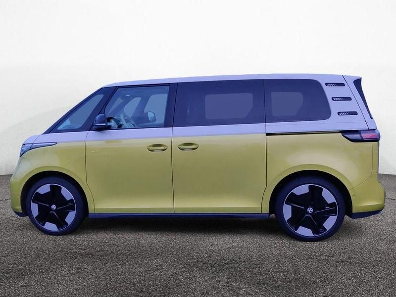Gebraucht VW ID. Buzz Pro 150 kW (204 PS) 2022 Candyweiß/limonengelb metalli Van / Kleinbus