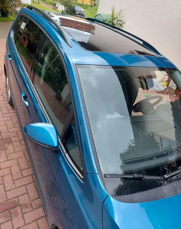 Gebraucht VW Touran Highline 150 PS (110 kW) 2017 Blau Van / Kleinbus