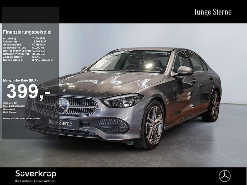 Grau Gebraucht 2024 Mercedes C200 Avantgarde Limousine | 37.970 € (Fairer Preis) - Bild 1/2