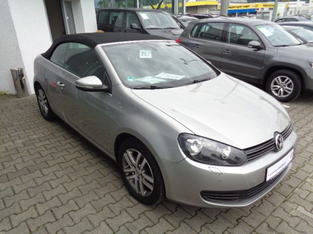 Gebraucht VW Golf Cabriolet 105 PS (77 kW) 2012 Silber metallic Cabrio