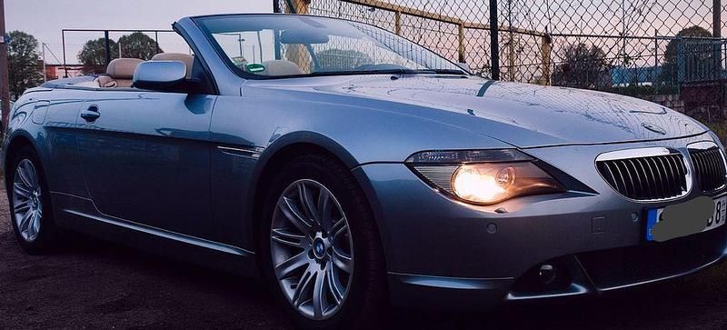 Grau Gebraucht 2004 BMW 645 Cabriolet Sport Line Cabrio | 12.449 € (Fairer Preis) - Bild 1/4