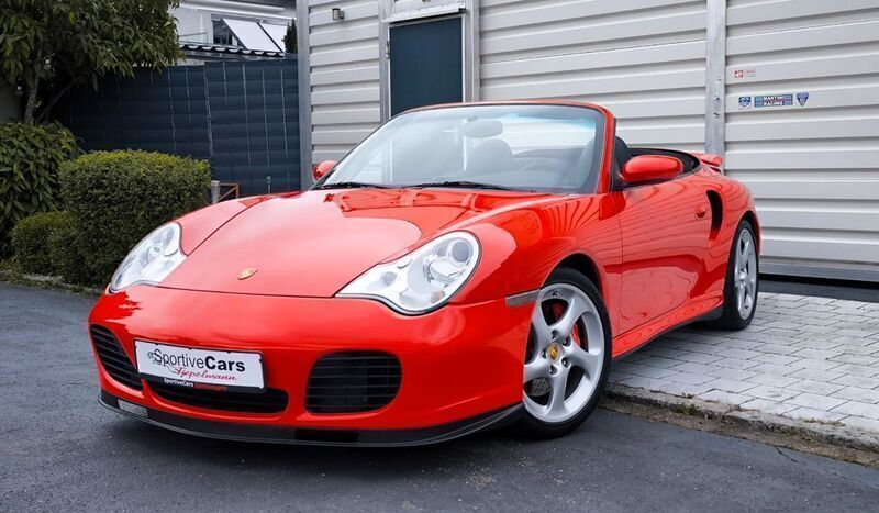Indischrot Gebraucht 2005 Porsche 996 Turbo Cabrio | 89.900 € - Bild 1/4