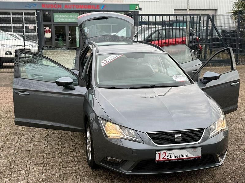 Gebraucht Seat Leon ST Style 105 PS (77 kW) 2015 "pirineos" grau Kombi