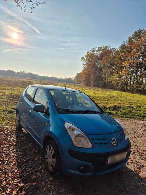 Blau Gebraucht 2009 Nissan Pixo Kleinwagen | 800 € (Guter Preis) - Bild 1/4