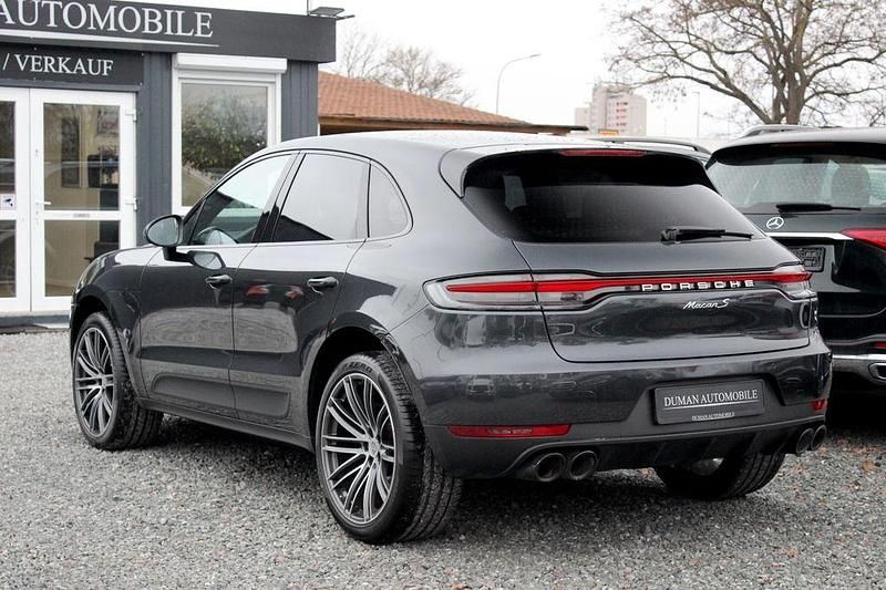 Gebraucht Porsche Macan S 354 PS (260 kW) 2019 Vulkangrau metallic SUV