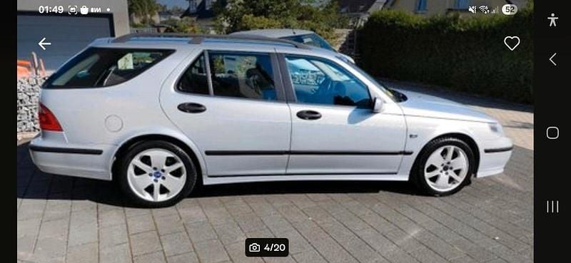 Gebraucht Saab 9-5 177 PS (130 kW) 2002 Silber Kombi