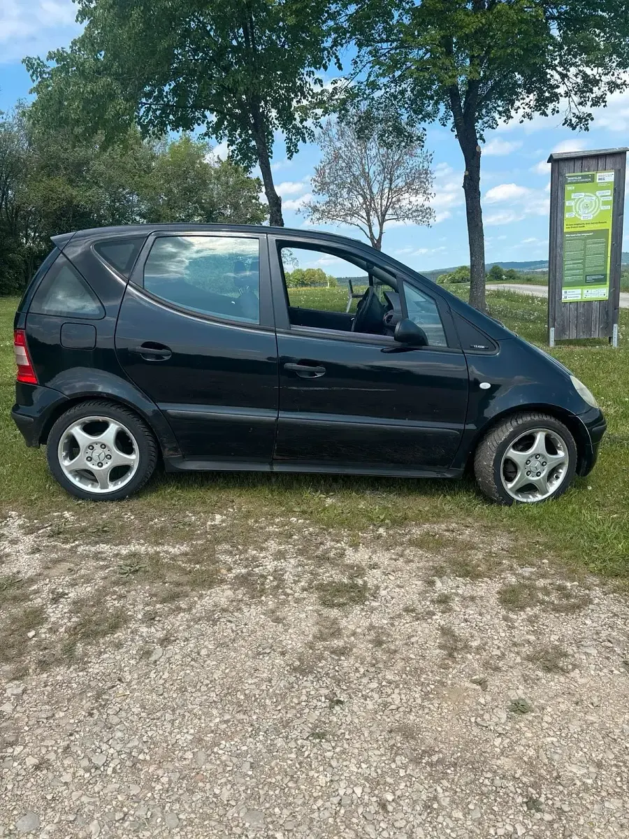 Gebraucht Mercedes A170 2000 Schwarz Kleinwagen
