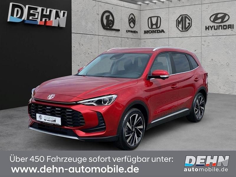 Neu MG ZS Luxury 197 PS (144 kW) 2025 Rot Limousine