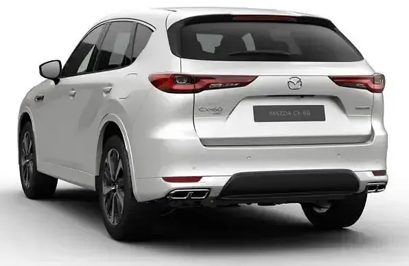 Gebraucht Mazda CX-60 Sky 328 PS (241 kW) 2022 Rhodium white metallic (metallic) SUV