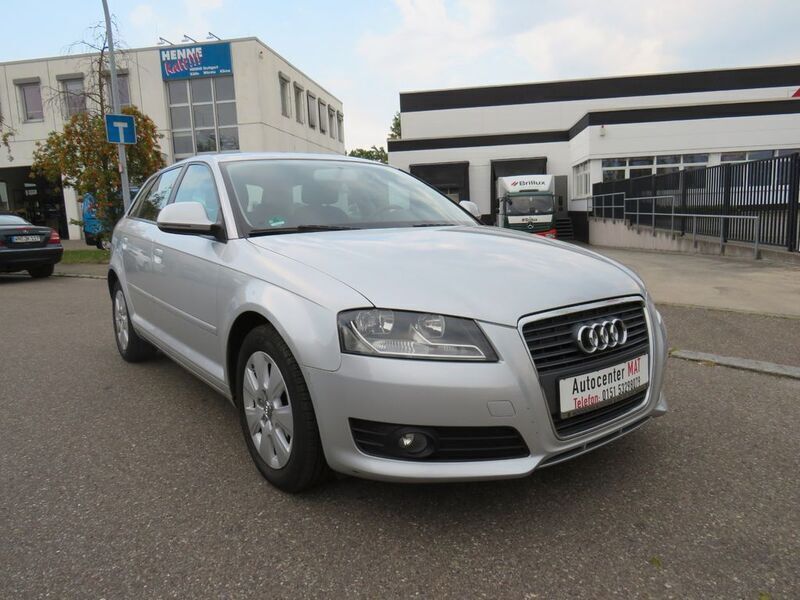 Gebraucht Audi A3 Sportback Attraction 125 PS (91 kW) 2009 Silber Kleinwagen