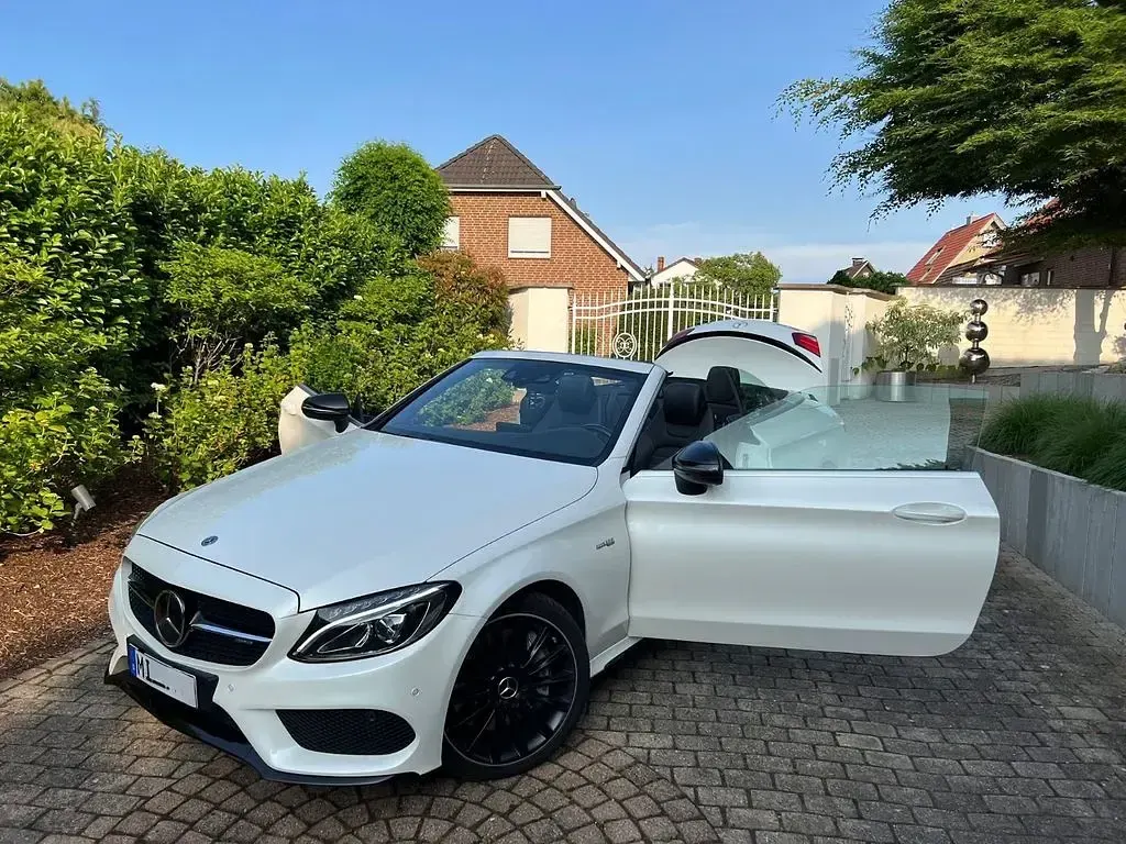 Gebraucht Mercedes C43 AMG AMG 367 PS (269 kW) 2018 Weiß Cabrio