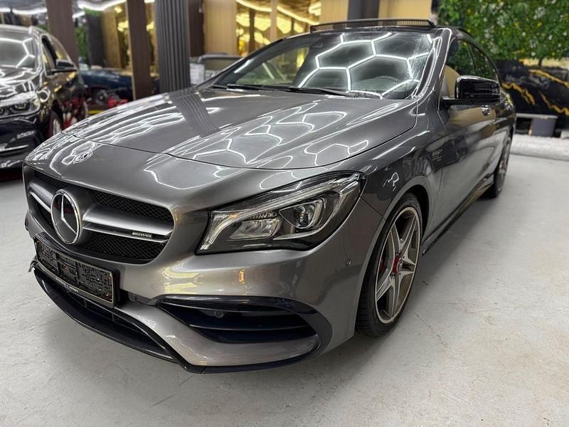 Grau Gebraucht 2018 Mercedes CLA45 AMG Shooting Brake AMG Kombi | 24.900 € (Guter Preis) - Bild 1/4
