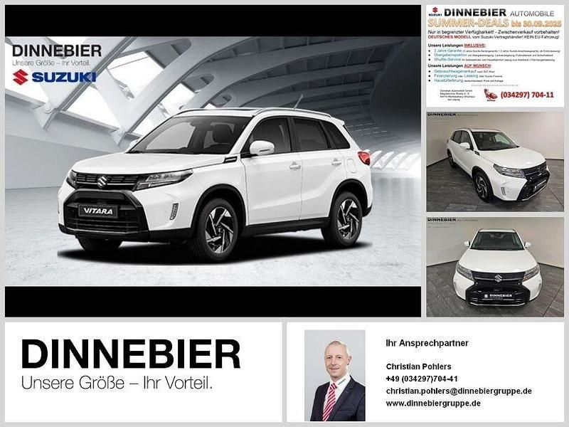 Solar yellow pearl metallic / Neu 2025 Suzuki Vitara Comfort+ SUV | 23.989 € (Fairer Preis) - Bild 1/4