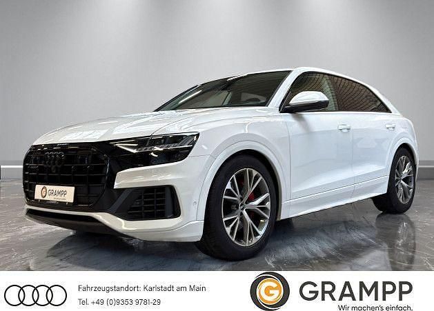 Weiß Gebraucht 2021 Audi Q8 Ambiente SUV | 64.880 € (Teuer) - Bild 1/4