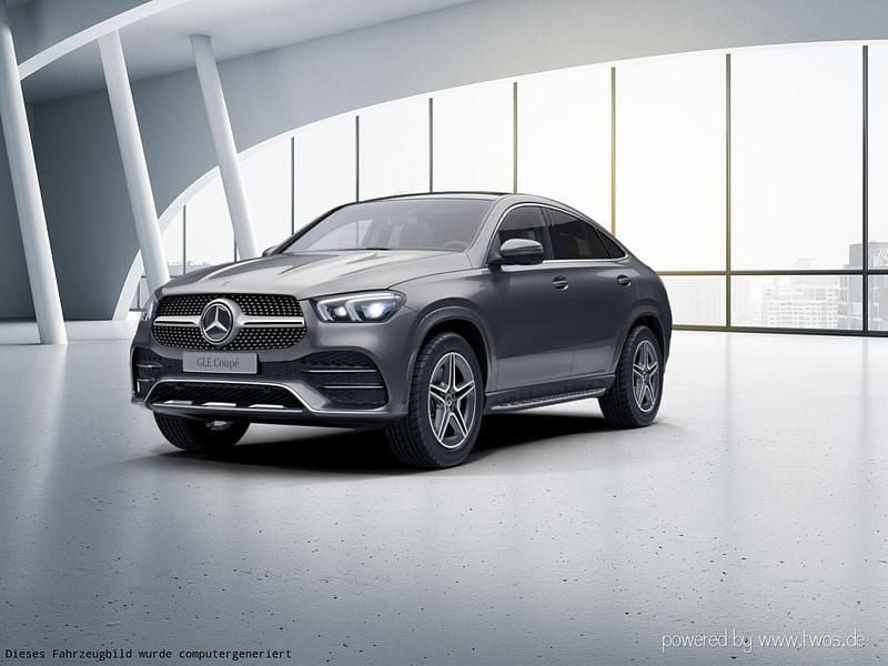 Gebraucht Mercedes GLE350 AMG 272 PS (200 kW) 2021 Metalliclack selenitgrau Coupé
