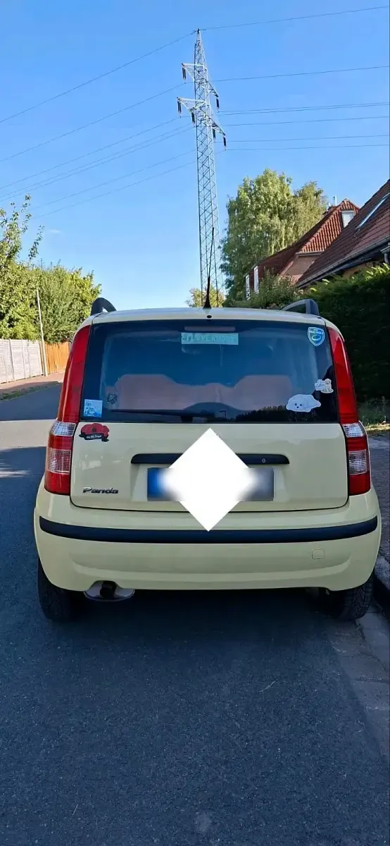 Gebraucht Fiat Panda 60 PS (44 kW) 2009 Gelb Kleinwagen