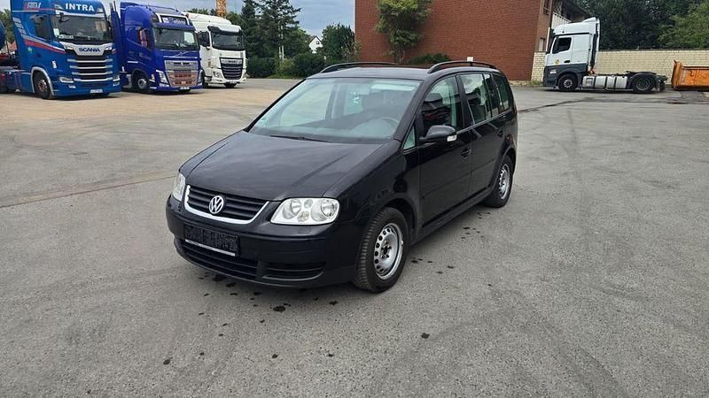 Schwarz Gebraucht 2006 VW Touran Trendline Van / Kleinbus | 1.300 € (Guter Preis) - Bild 1/4