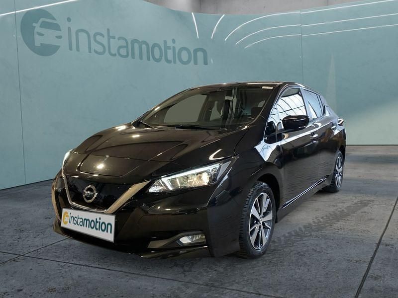 Schwarz Gebraucht 2022 Nissan Leaf Acenta Kleinwagen | 14.599 € (Fairer Preis) - Bild 1/4