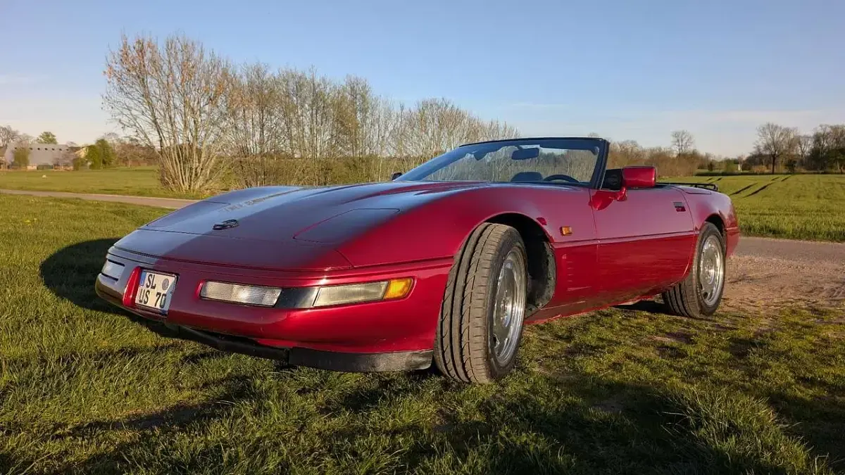 Second-hand Corvette C4 281 CP (206 kW) 1996 Roșu