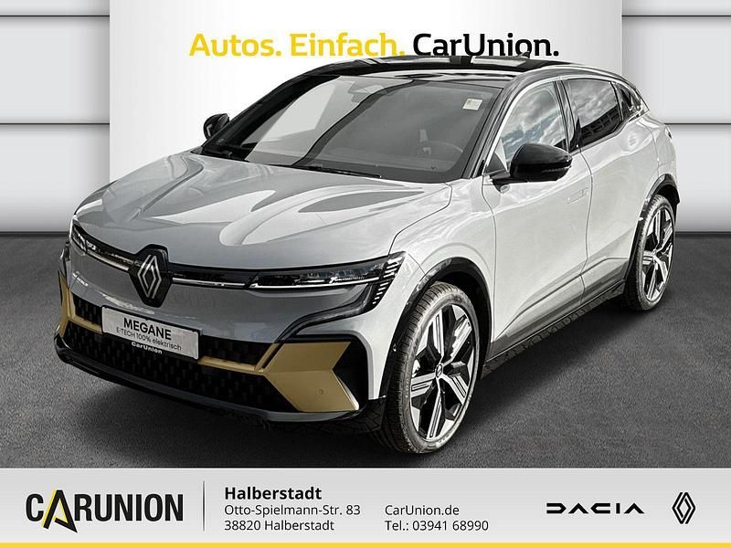 Gebraucht Renault Megane E-Tech Iconic 160 kW (218 PS) 2024 Rafalgrau metallic, black pearlschwarz metallic Limousine