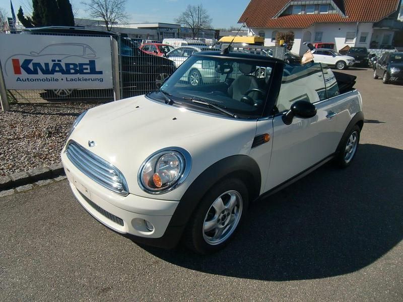Gebraucht Mini One Cabriolet 98 PS (72 kW) 2010 Weiß Cabrio