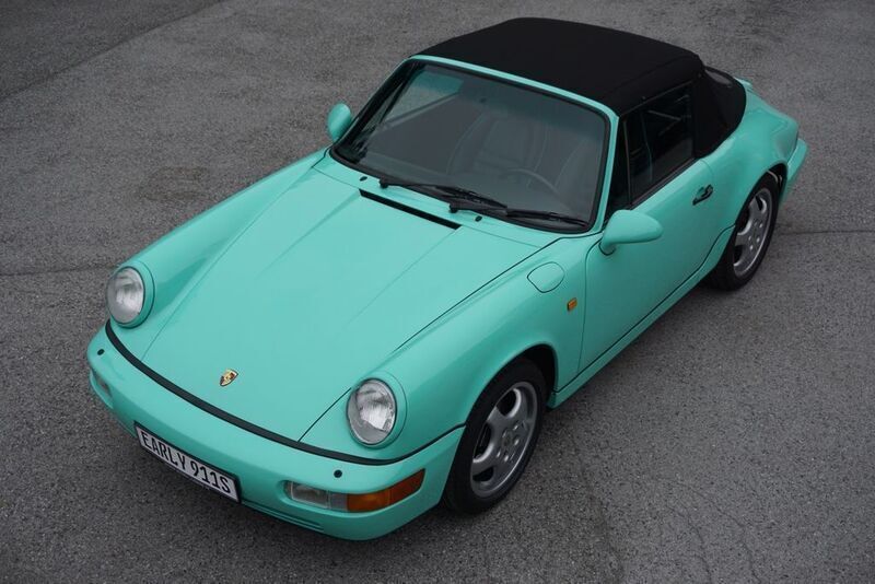 Grün Gebraucht 1991 Porsche 911 Carrera Cabriolet Cabrio | 300.000 € - Bild 1/4