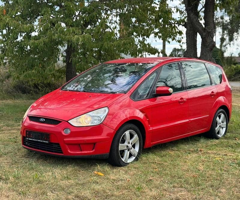 Rot Gebraucht 2008 Ford S-MAX S Van / Kleinbus | 1.400 € (Superpreis) - Bild 1/4